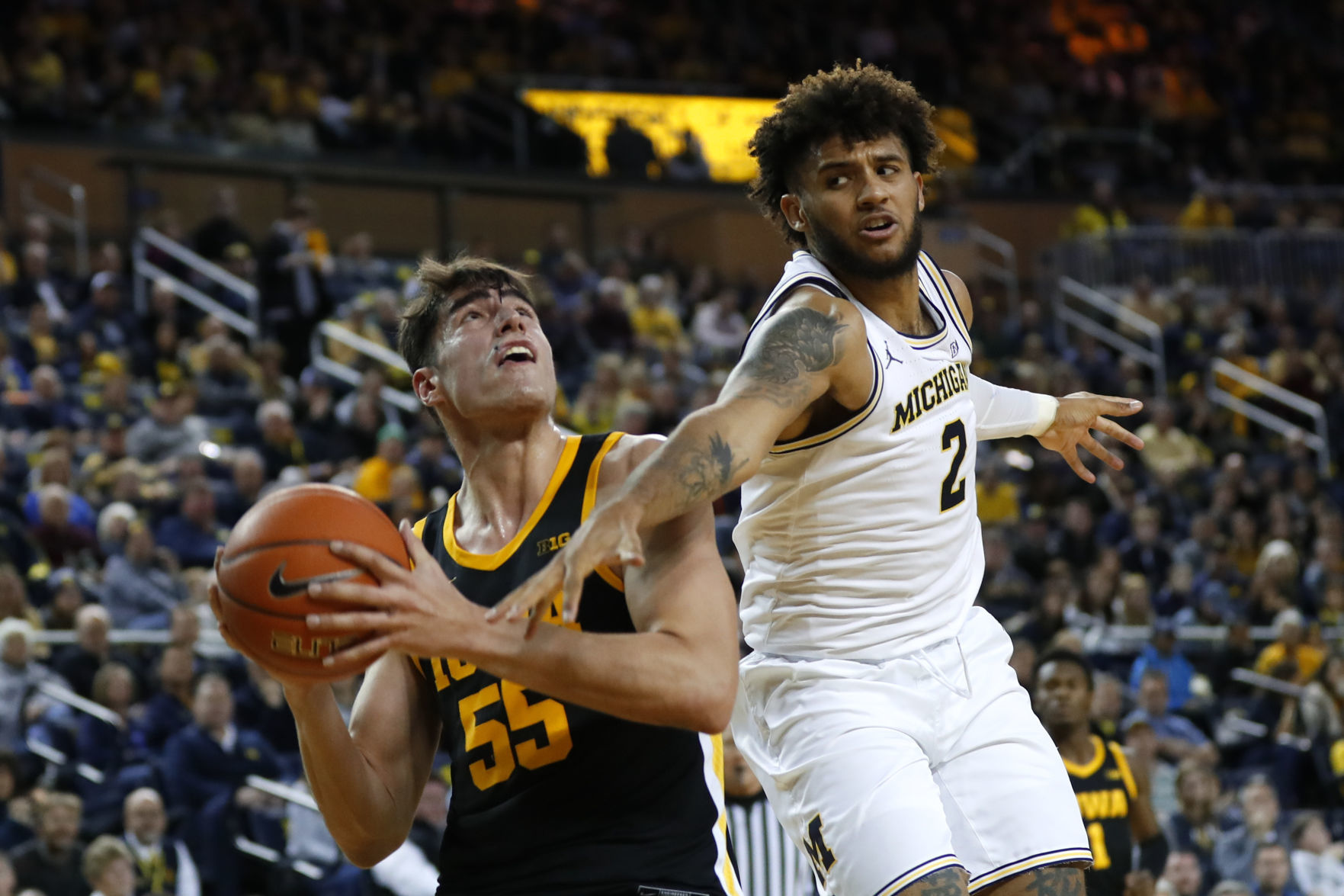 Iowa Michigan Basketball
